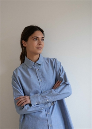 Josie oxford skjorte Oxford Blue Studio Feder 
